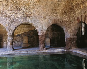 Frigidarium, Caldes de Montbui, Barcelona, Spanje, 2e-1e eeuw v.Chr.