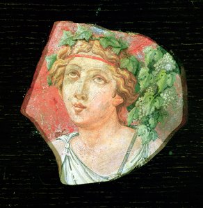 Hoofd van een bacchante