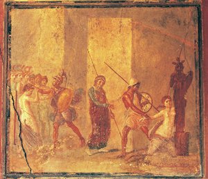Huis van Menander, Pompeii (Unesco Werelderfgoedlijst) door Roman