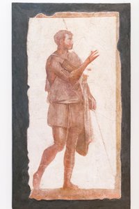Man met een mantel, Pallavicini Rospigliosi collectie, rond 200 na Christus, inv 103420 door Roman