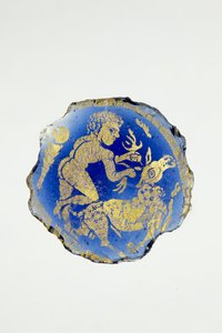 Medaille met Hercules, naakt, met rechterknie op Ceryniaanse hinde
