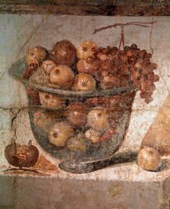 Pan muzikant, tussen de nimfen (detail) door Roman