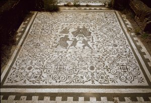 Vloermozaïek van het huis van Dionysus en Ariadne, 2e eeuw