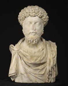Portret van keizer Marcus Aurelius door Roman