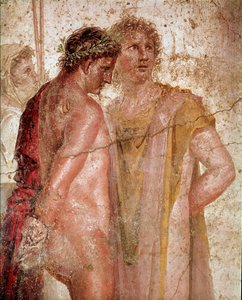 Pylades en Orestes (fresco)