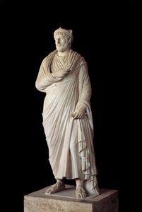 Romeins-Griekse kunst: Beeld van de Romeinse keizer Julianus de Afvallige (331 - 363)