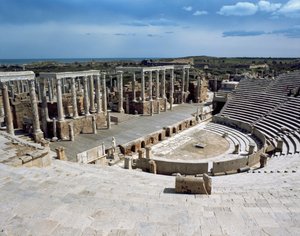 Romeins theater door Roman