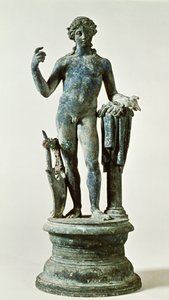 Standbeeld van Apollo uit het Huis van Rode Muren, Pompeii, ca. 30AD