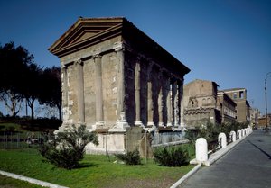 Tempel van Fortuna Virilis, 2e eeuw v.Chr. door Roman