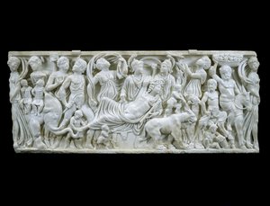 De Indiase triomf van Dionysus, 180-195 na Christus