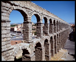 Uitzicht op het Aquaduct