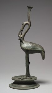 Ibis die een Hagedis Eet, 1e eeuw v.Chr.-1e eeuw n.Chr. door Roman Imperial Period