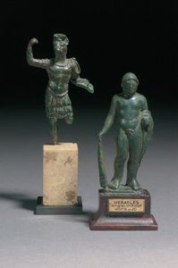 Beeld van de Psychopomp Hermanubis, ca. 2e eeuw na Chr. door Roman Period Egyptian