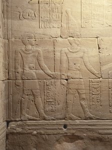 De Tempel van Dendur, ca. 10 v.Chr. (eolische zandsteen) door Roman Period Egyptian