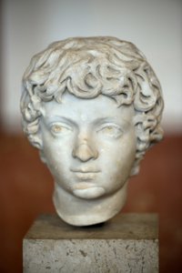 Hoofd van de Romeinse keizer Caracalla als kind (188 - 217 AD)