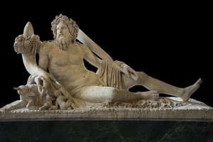 Kunst Rome De Tiber (beeldhouwwerk)