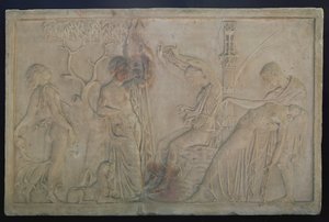 Stervende Bacchante door Roman Roman