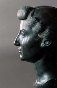 Romeinse kunst: buste van Livia (55 v.Chr.-29 n.Chr.), vrouw van de Romeinse keizer Augustus (Octavianus). 31 v.Chr.