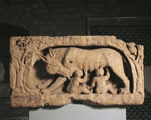 Romulus en Remus door Roman Roman