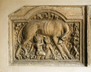 Romulus en Remus (steen)