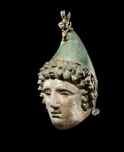 De Crosby Garrett helm, laat 1e-2e eeuw na Christus door Roman Roman
