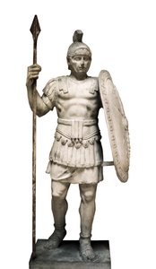Beeldhouwwerk van een Pretoriaanse bewaker door Roman Roman