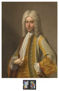 Portret van een heer