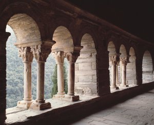 Overzicht van het prioraat door Romanesque
