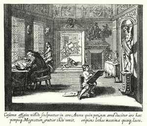 Gravure door Romeyn de (after) Hooghe