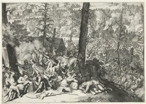 Overwinning van hertog Karel V van Lotharingen en markgraaf Lodewijk Willem van Baden-Baden op de Turken, 1687