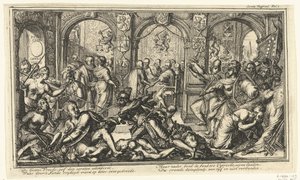 Allegorie op de Unie van Utrecht, 1579 door Romeyn de Hooghe