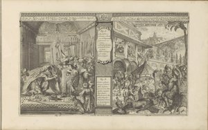 Historie van een rijksbediende in Perzië; Tijd bij de Mexicanen door Romeyn de Hooghe