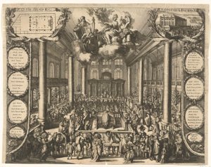 Inhuldiging van de Portugese Synagoge in Amsterdam