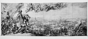 Koning Willem III bij de Slag aan de Boyne, 1 juli 1690