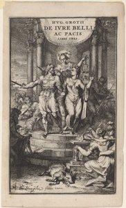 Wet van Oorlog en Vrede door Romeyn de Hooghe
