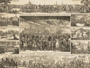 Vredesconferentie in Breda door Romeyn de Hooghe