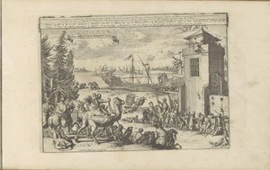 Slaven en gevangenen bij de Turken door Romeyn de Hooghe