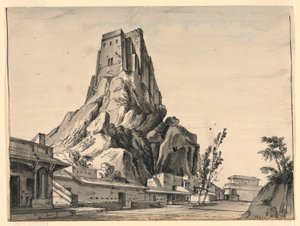 Toneelontwerp, Kasteel op Heuvel