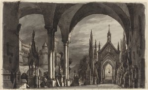 Begraafplaats van de Ravenswoods, uit 