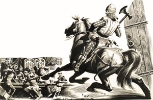 Sir Gawain en de Groene Ridder door Ron Embleton