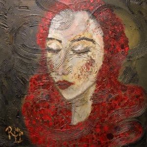 Gevoelige Vrouw met Rood Haar