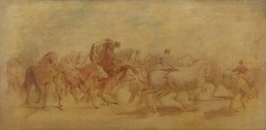 Studie voor De Paardenmarkt