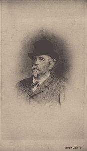 Portret van August Zang 1807-1888 door Rosa Jenik