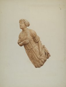 "De Rijn" Boegbeeld door Rosamond P. Gray