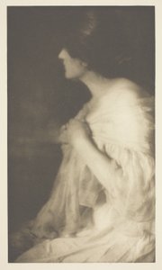 Miss M. of Washington, nr. 17 uit de portfolio "American Pictorial Photography, Series II" (1901); oplage 34/150 door Rose Clark