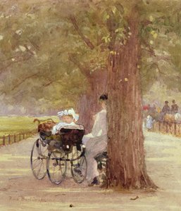 Een rustpauze in Rotten Row, 1892