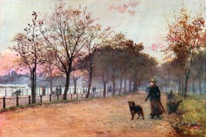 Bij de Ring, Hyde Park: Avond