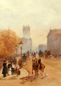 Parliament Street, 1892 door Rose Maynard Barton