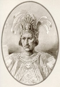Moctezuma II, uit Levensbiografieën van beroemde heersers