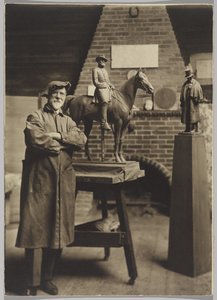 In Studio, Cyrus Dallin door Ross W. Baker